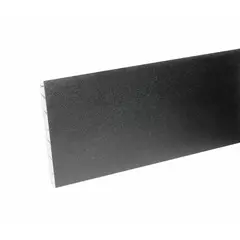 Цоколь ПВХ, черный, с уплотнителем 4000х146мм (B28062)