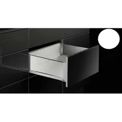 655-7W50-152-00 Выдвижной ящик Tekform slimline DW145 500 мм, стекло, белый