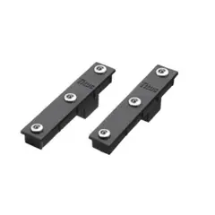 655-8017-390-00 Зажим с лого (2 шт.) для ящиков Tekform slimline 100 мм, черный