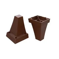 Опора мебельная Т-1, орех