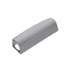 915-7192-383-00 Держатель для толкателя Push Latch MC, короткий, темно-серый