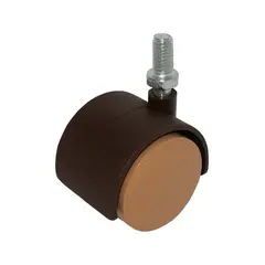 Опора колесная ОКП-35/1 со штырем М8, черная