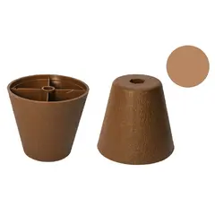 Опора мебельная Н-67, дуб сонома