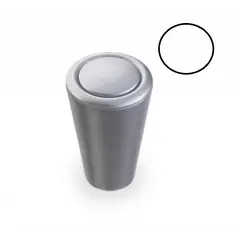 Ручка-грибок B-005 000 белый (ЛКП)