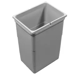 5258.90.41616 Контейнер для мусора 26 л 306*230*450 мм (alu grey) Eins2vier Ninka