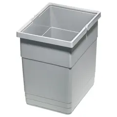 5070.90.41616 Контейнер для мусора 13 л 306*180*310 мм (alu grey) Eins2vier Ninka