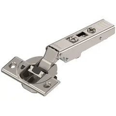 71B3550 Петля Clip top Blumotion стандартная 110°, накладная, чашка петли: на шурупы, никель