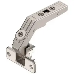 79T8500 Петля Clip top для складных дверей 60°, чашка петли: на шурупы, никель