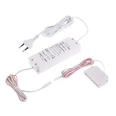 U12-033-SP-2B0-4W6B Блок питания LED STANDARD PLUS 33W 12VDC, белый провод 6 м, разветвитель 6 гнезд