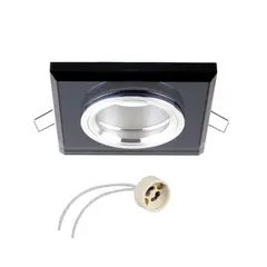 MARS-CZ-01 Комплект светильник MARS (без LED) + розетка GU10, черный