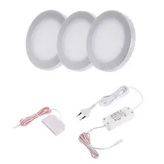 ZSENS-M-3P-AL-30K-01W Комплект светильник LED (SENSO 2 шт., SENSO MASTER 1шт.) 3000К, блок питания