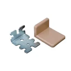 565222 Уголок соединительный мебельный белый (0743)