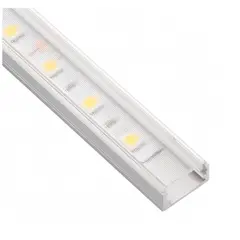 PROF-LINEXL-TR-1M-W Профиль для LED ленты PROFIL LINE XL 1 м алюм, прозрачный рассеиватель