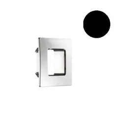 980-4775-401 Розетка Квадратная 13/16/19 мм цилиндра замка Push Lock/ Push Esp Lock, черный