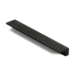 Plane HL-011M-bl-1120 Ручка мебельная 1200x40x25x1120 мм, Дуб, Престиж Черный