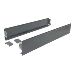 681-1550-7012 Боковые стенки ящика для направляющих CUBO, 550 мм, h=88 мм, антрацит