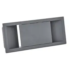 ЗП-ТС Заглушка кабель-канала, темно-серый