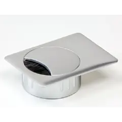 82236.0014 Кабель-канал прямоугольный 60 мм хром глянцевый