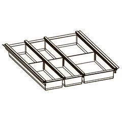 Лоток в ящик 450 мм графит Cuisio Ninka арт.2252.99.40712
