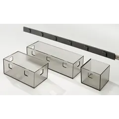 Рейл для установки лотков для системы хранения Banio Ninka, белый арт.5014.хх.20071