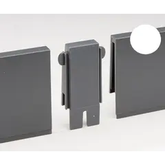 Коннектор для поперечного профиля Banio Ninka, белый арт.5009.11.20071