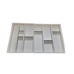 815256 Лоток в ящик 800 мм белый 475*715*52