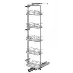 265i.300 Колонна поворотная, 5 корзин, шкаф 300мм