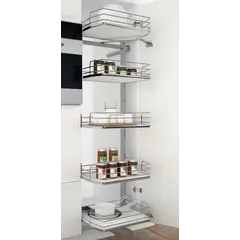 295i.onebox.300 Колонна выдвижная (компл), 5 корзин, шкаф 300мм