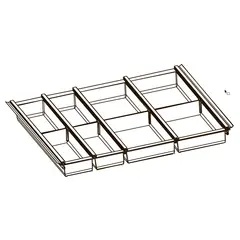 2255.52.40712 Лоток в ящик 600 мм графит Cuisio Ninka