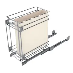 007G.300 Корзина выдвижная, для хлеба и бутылок, шкаф 300мм