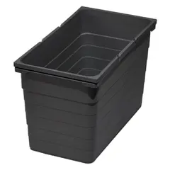 5063.90.41514 Контейнер для мусора 19 л 360*205*330 мм (dark grey) Eins2vier Ninka