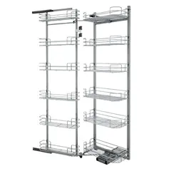 230A.450 Колонна выдвижная, 12 корзин, шкаф 450мм