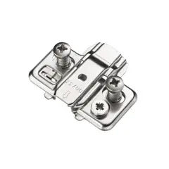 700-0KC2-054-00 Монтажная планка петли T-type F2 мм крест., регул. эксцентрик, винты 6,3х15 мм