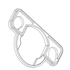 896-4825-7006 Подкладка под чашку петли 896, 48 х 2,5 мм