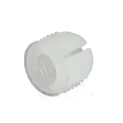153-10M6-0910C-WH Футорка серии 153, M6, 9х10мм, пластик