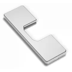 Заглушка на чашку петли 896 в присадке 52 мм, никель арт.896-5290-733