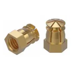 BU55OL Муфта М6 8х9 мм без шарика латунь