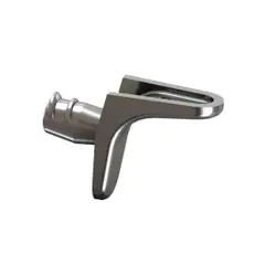 172-1911-041000-N Полкодержатель серии 172, для полок ДСП, никель