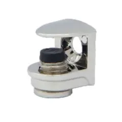 153-MV11-0125-N Полкодержатель серии 153, для стеклянных полок, никель