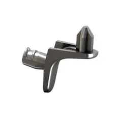 172-1910-040900-N Полкодержатель серии 172, для полок ДСП, никель