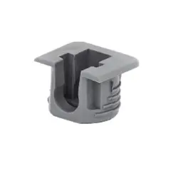 ФД15С Полкодержатель с фиксацией, флиппер, серый