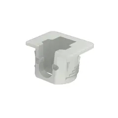 Полкодержатель D15х13,7 мм, белый арт.SI21PB