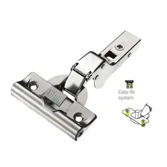 Петля T-type Glissando 110/52/17 мм с доводчиком и системой ускоренной сборки Easy-fix арт.701-0DP4-054-00