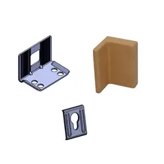 Навес шкафа без винтов антрацит, промупаковка арт.145.0099.76