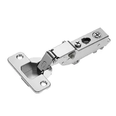 Петля 896 с регулировкой доводчика, Полунакладная, 52мм, Никель арт.896-0CP0-733