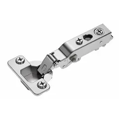 Петля 896 с регулировкой доводчика, Накладная, 48мм, чашка с винтами, Никель арт.896-0AS2-733