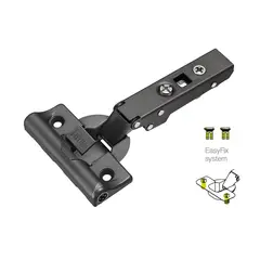 Петля T-type TeraBlack Glissando с доводчиком 110/45/0 мм и cистемой ускоренной сборки Easy-fix арт.701-0AT4-956-00