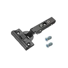 Петля мебельная Titus T-Type Noir Glissando 90 градусов с доводчиком и винтами 110/48/0 мм. арт.701-0AS2-668-00