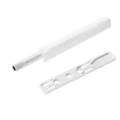 Толкатель Push Latch S3, в корпусе с планкой, белый арт.915-9277-356-00