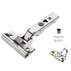 Петля мебельная Titus T-Type Glissando 90 градусов с доводчиком 110/48/0 мм и cистемой ускоренной сборки Easy-fix арт.701-0AS4-650-00